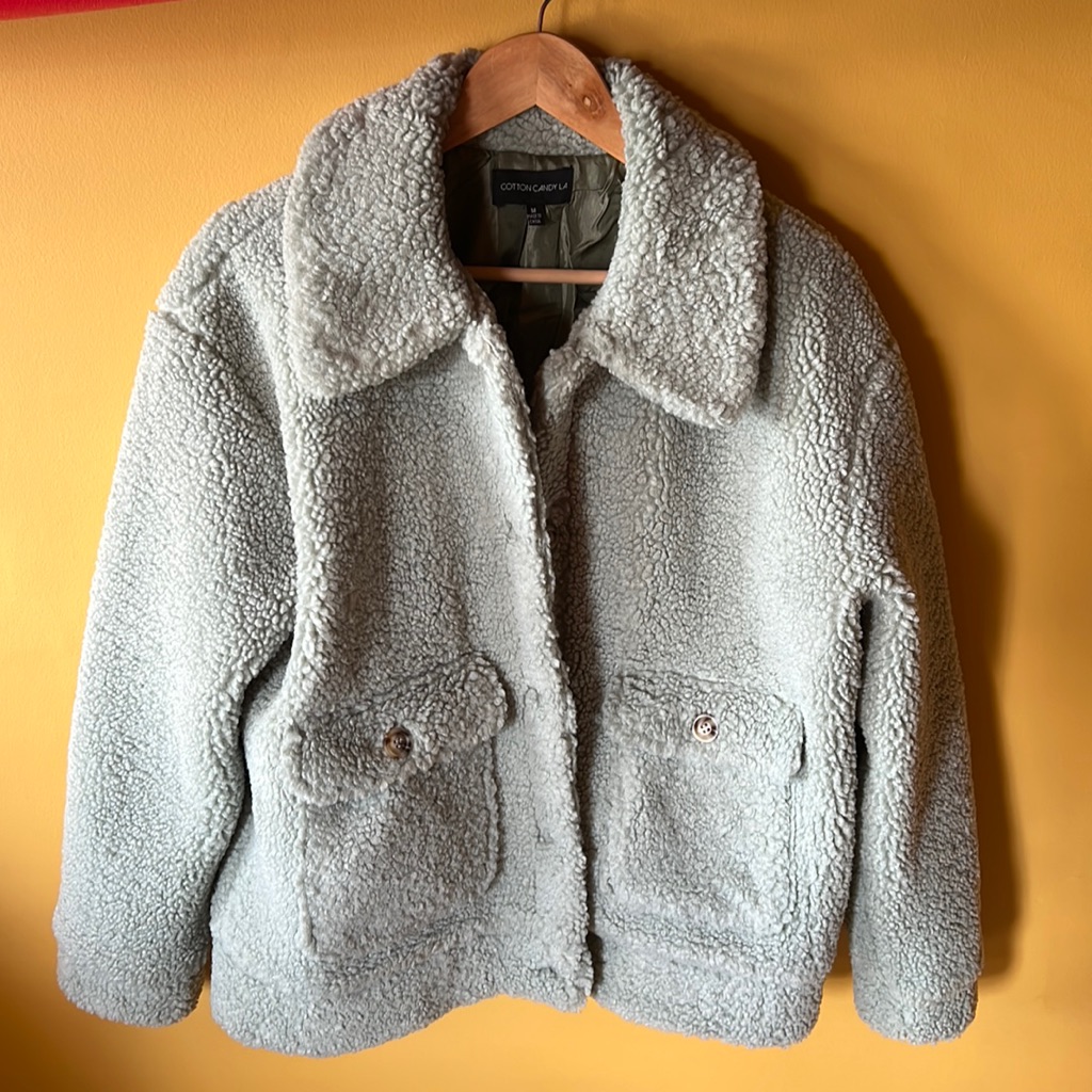 Fuzzy Shacket Coat